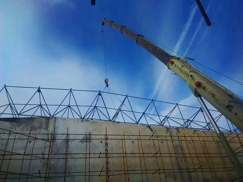 孝义收费站网架厂家